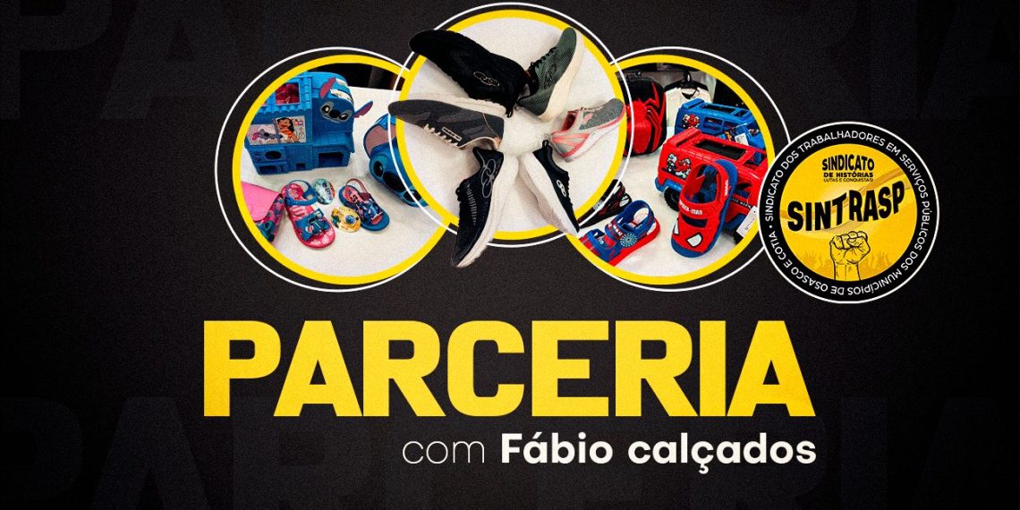 Fábio Calçados | Aproveite a parceria do Sintrasp e economize nas suas compras neste final de ano