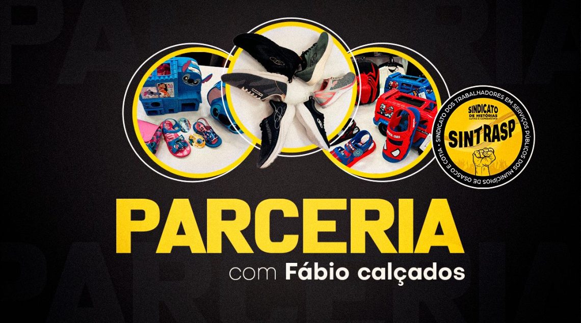 Fábio Calçados | Aproveite a parceria do Sintrasp e economize nas suas compras neste final de ano