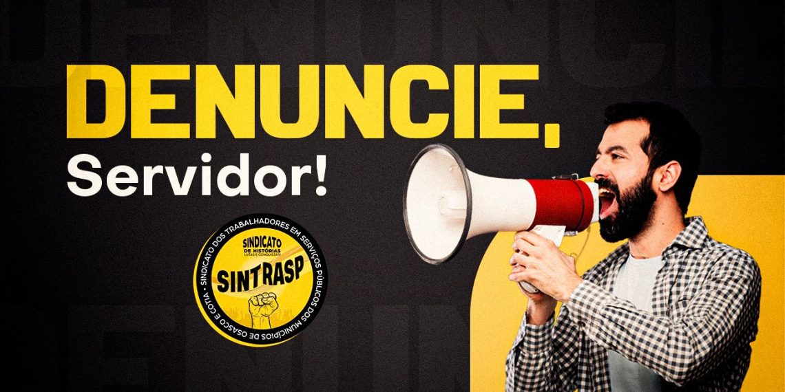 CDS | Sintrasp está à disposição da categoria 24 horas pela Central de Denúncia do Servidor