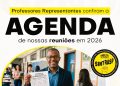 Atenção, Professores Representantes: confira o calendário de nossas reuniões em 2026