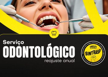 Atendimento Odontológico Sintrasp | Serviço terá reajuste na tabela de preços a partir de maio. Confira!