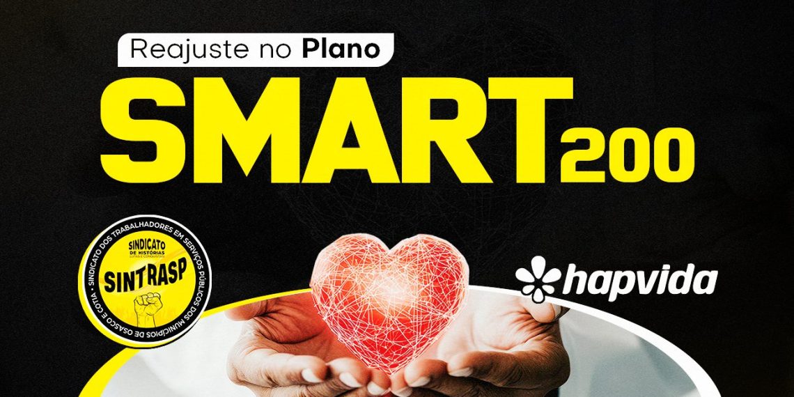 HapVida Intermédica (antigo SMART 200 – Cruzeiro do Sul) | Sócios terão reajuste na mensalidade a partir de junho