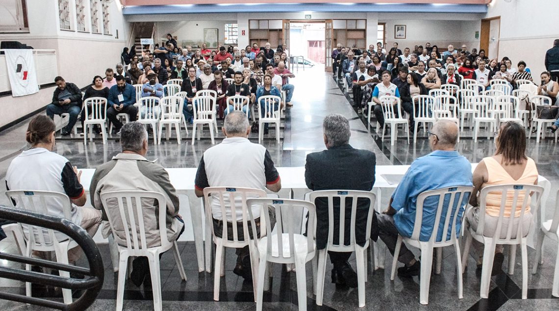 SINTRASP participa de encontro da FESSPMESP que reuniu 160 dirigentes de 90 cidades. Fizemos a diferença!